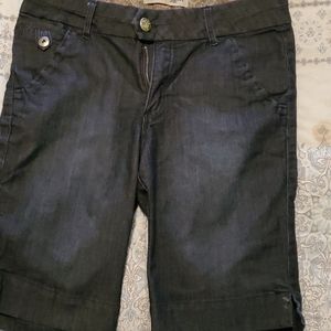 Bermuda denim shorts; never worn tag off